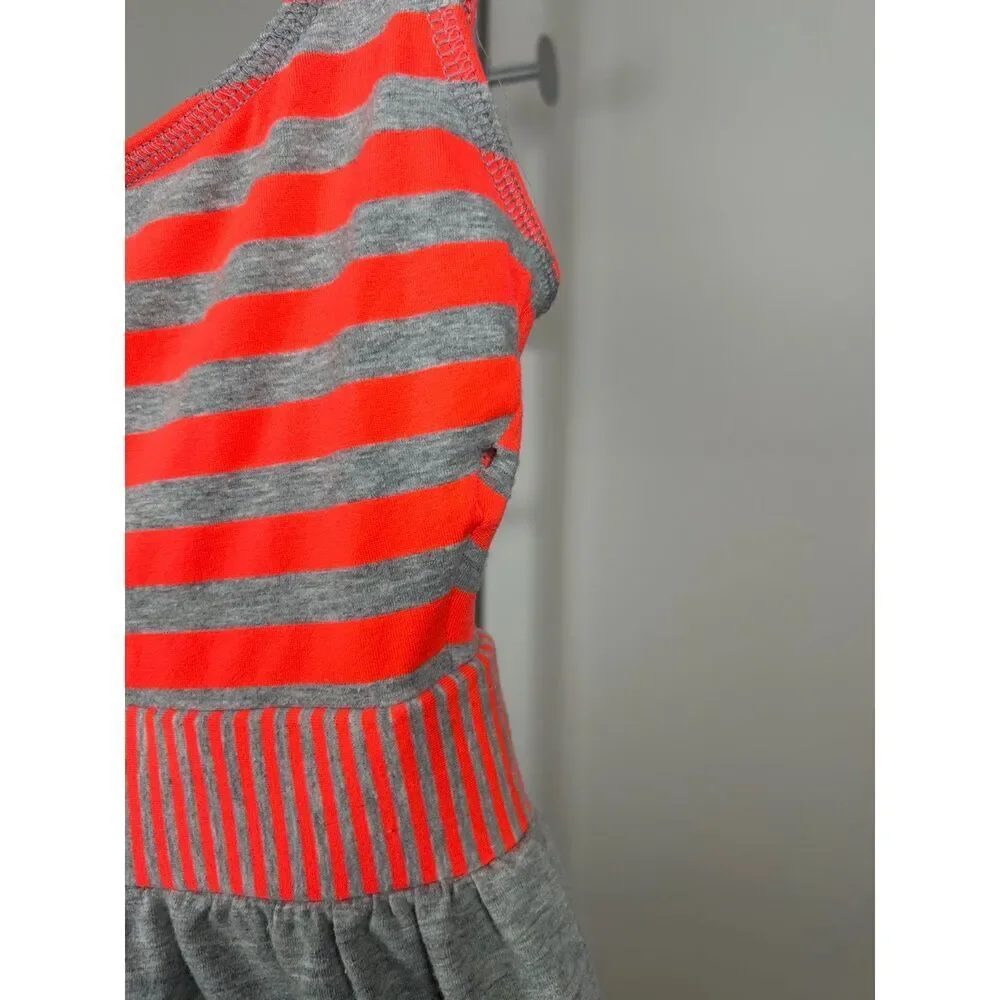 Vintage 80s 90s Sporting Life By Catalina Striped Retro Swim Romper Size 6